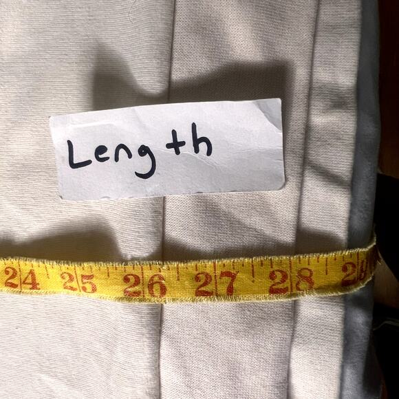 Hannah Womens Large Shirt Cream Crochet Sleeves BOHO Cottagecore Unique Artsy - Picture 7 of 10